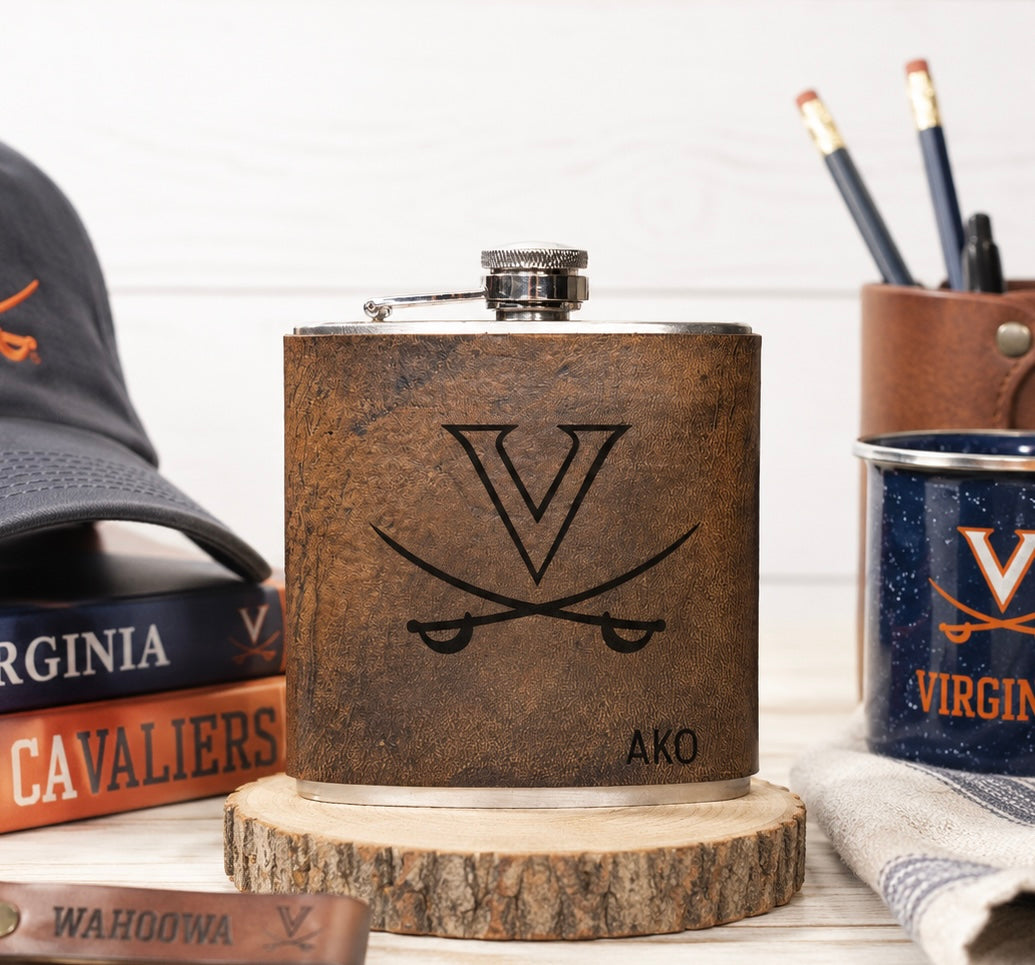 Flask - Personalized College Logo