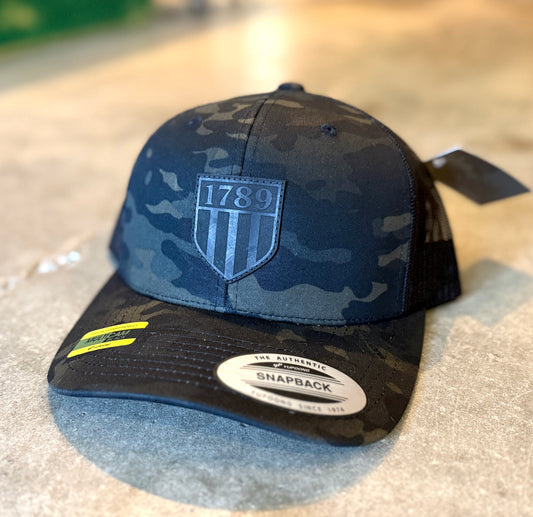 1789 Multicam Black Trucker hat