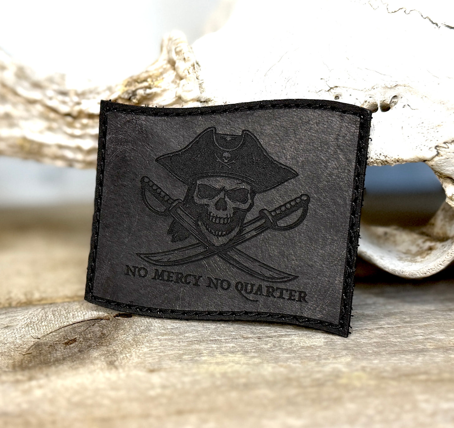 Patch- No Mercy No Quarter leather patch