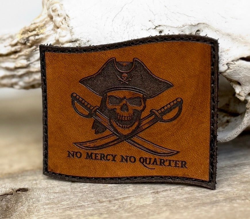 Patch- No Mercy No Quarter leather patch