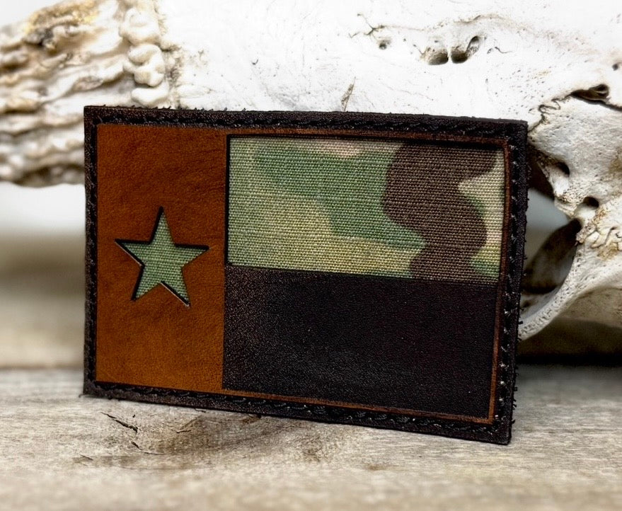 Patch- Texas flag multicam