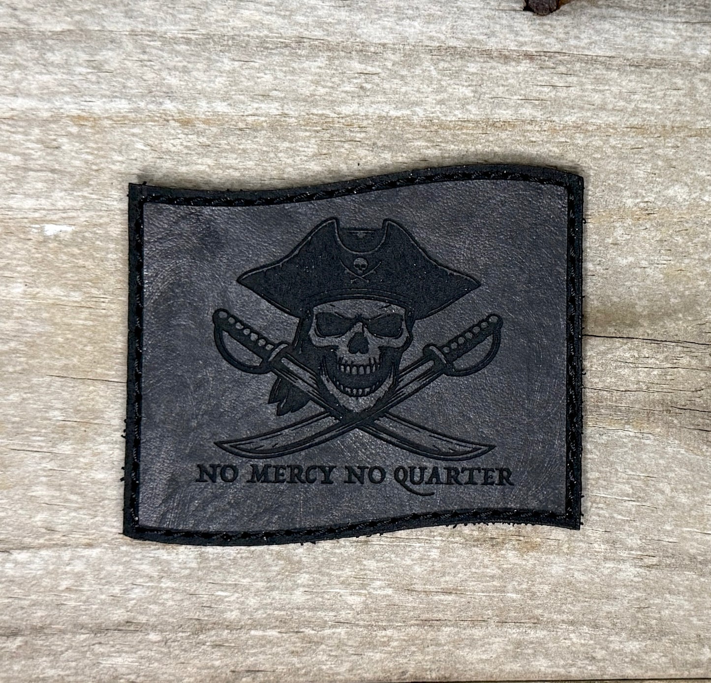Patch- No Mercy No Quarter leather patch