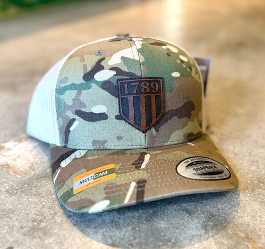 1789 Multicam Trucker hat
