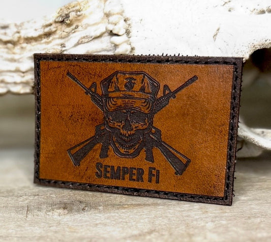 Patch- USMC Skull
