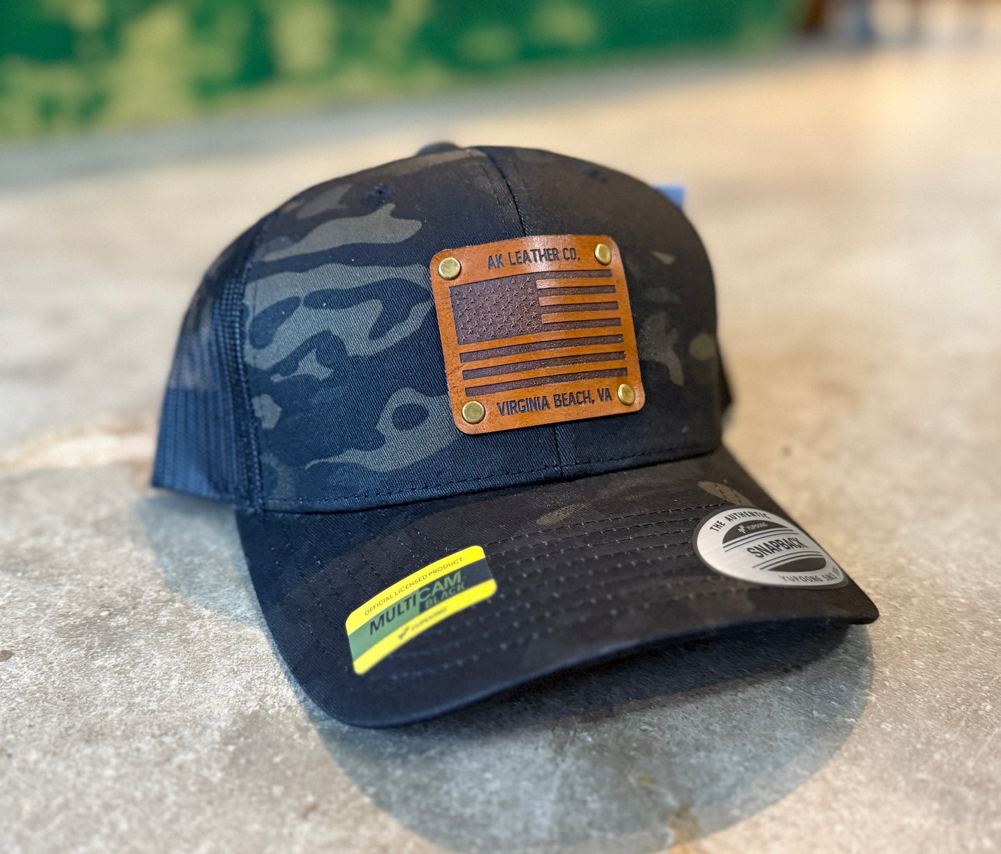 Trucker Hat - rivet patch