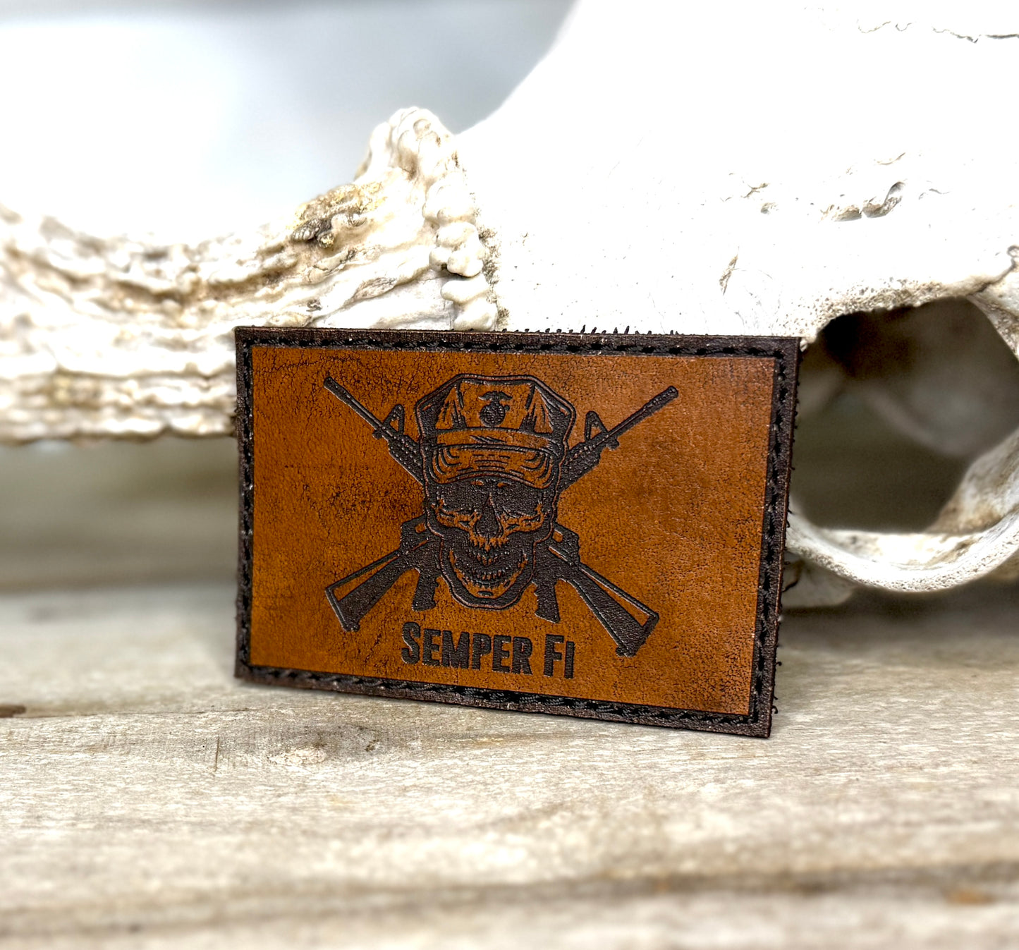 Patch- USMC Skull