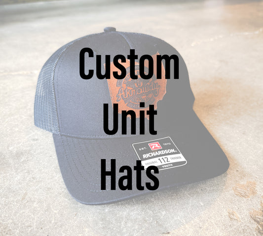 Custom unit hats