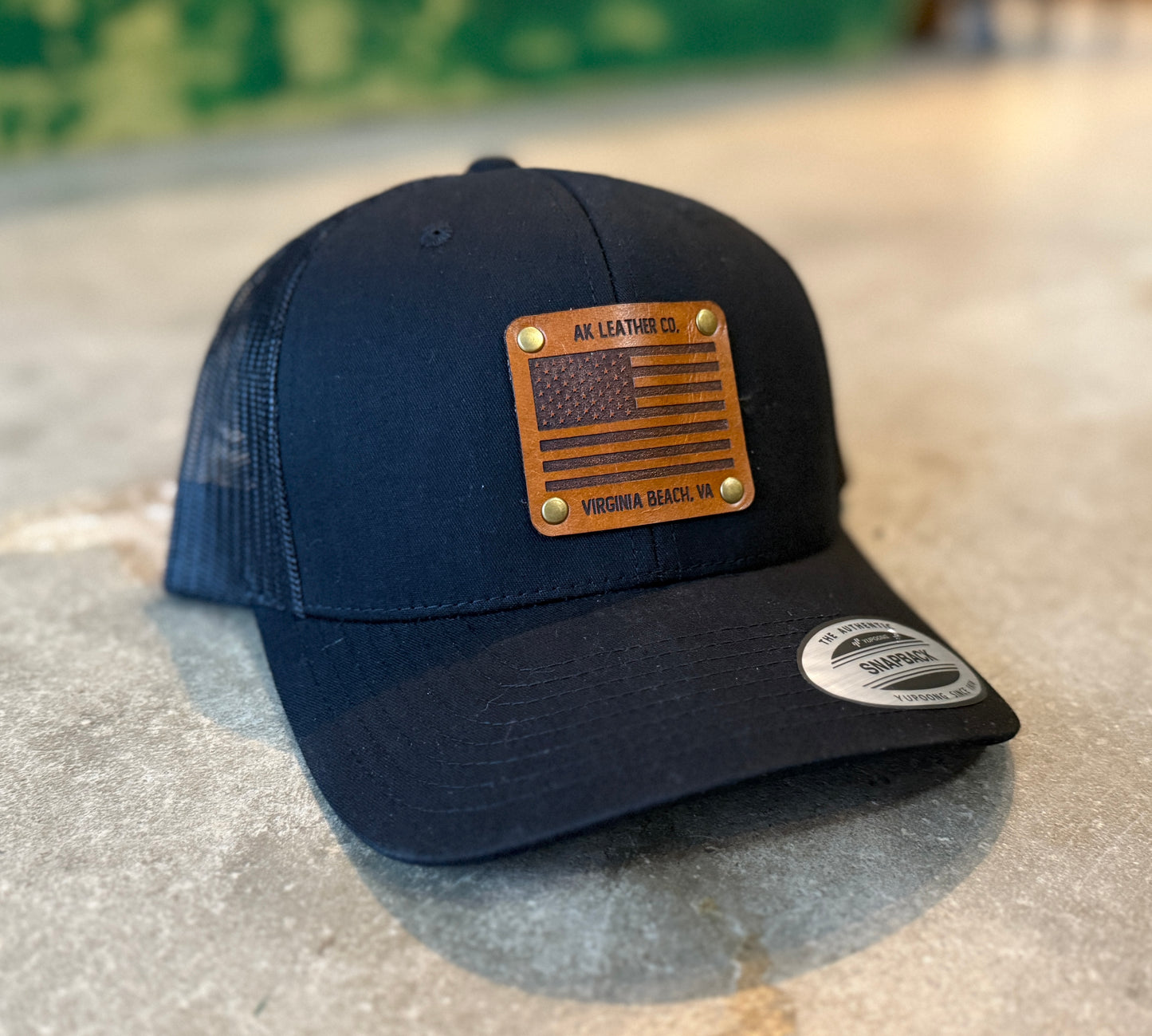 Trucker Hat - rivet patch