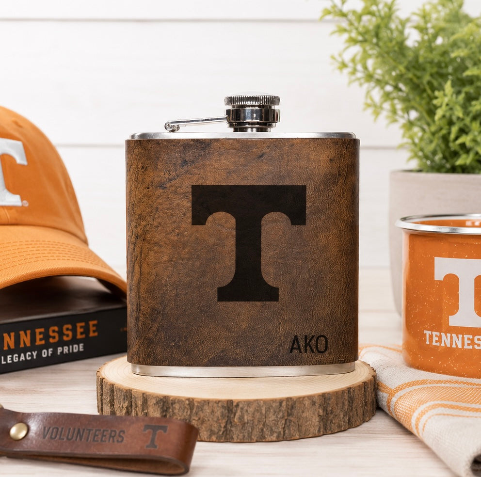 Flask - Personalized College Logo