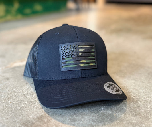 Hat - Flag over multicam