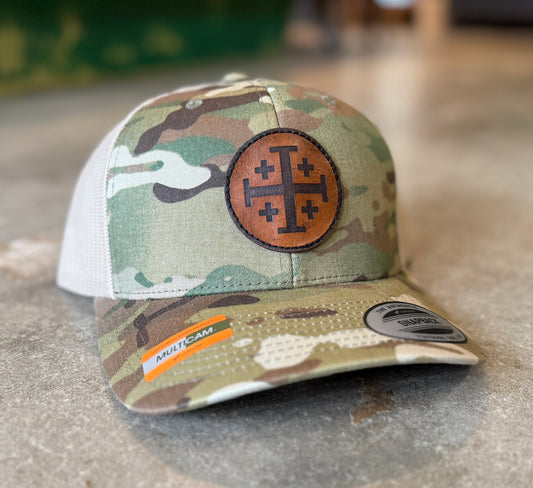 Hat- Jerusalem Cross Trucker