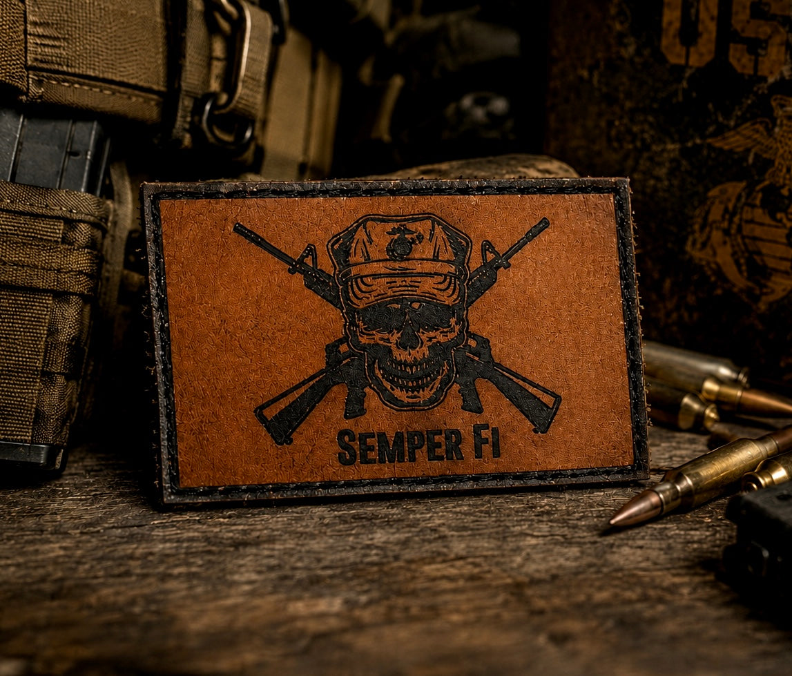 Patch- USMC Skull