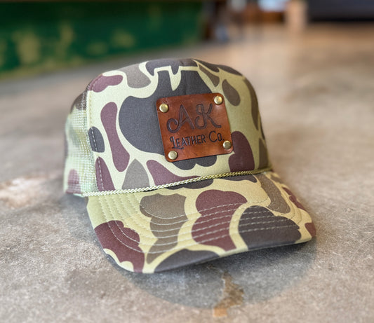 Trucker hat - foam camo