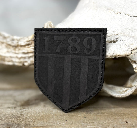 1789 leather patch